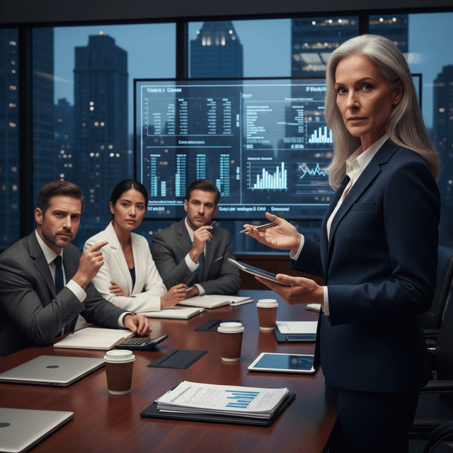 The High-Stakes Boardroom Pitch