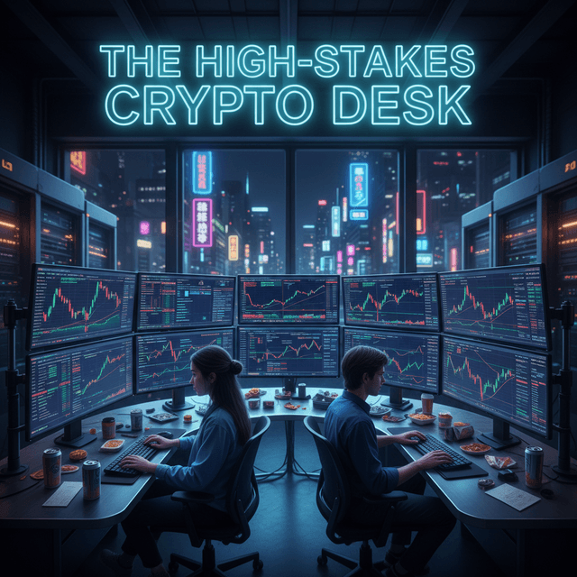 The High-Stakes Crypto Desk